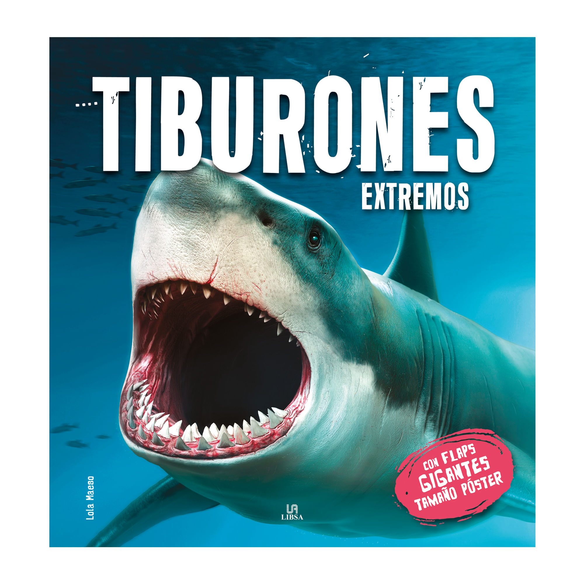 Libro tiburones extremos INCABOOKS