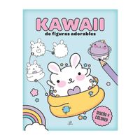 Libro diseña y colorea kawaii INCABOOKS