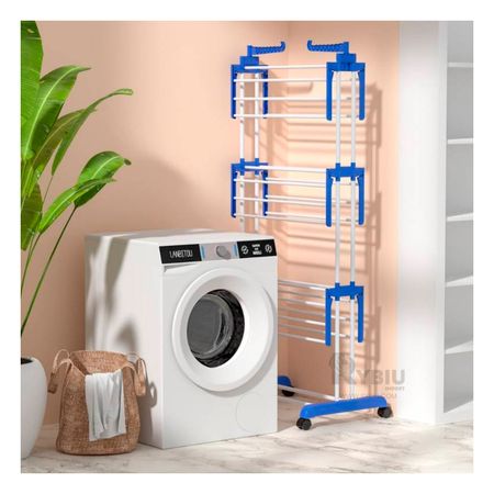 Tendedero de Uso Interior y Exterior de Celeste Y+Agendita