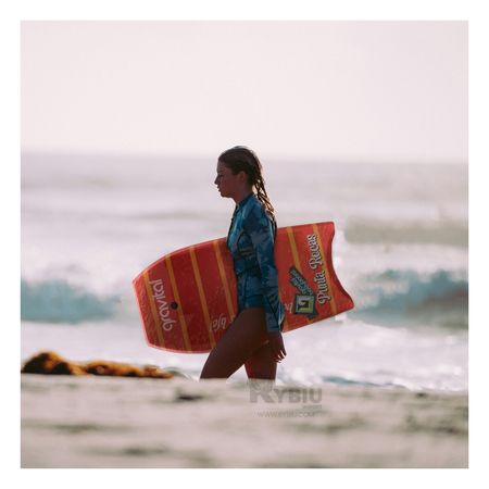 Tabla para Nadar en Mar Naranjado Y+Stickers