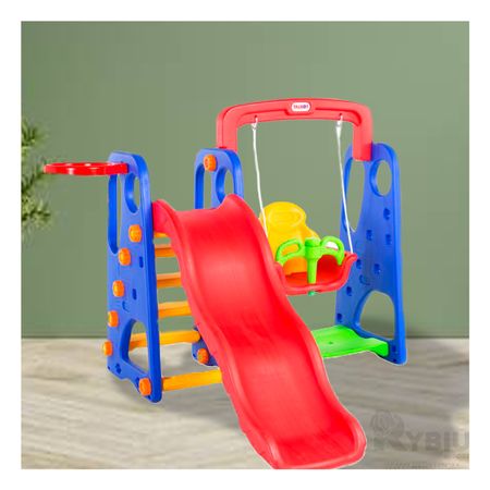 Play Center con Resbaladora para Niño en Multicolor