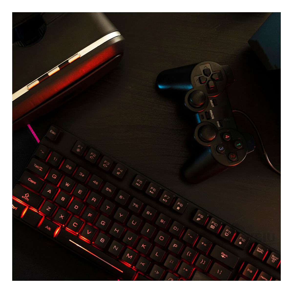 Combo para Computadora de Color Negro Y+Papel de Regalo