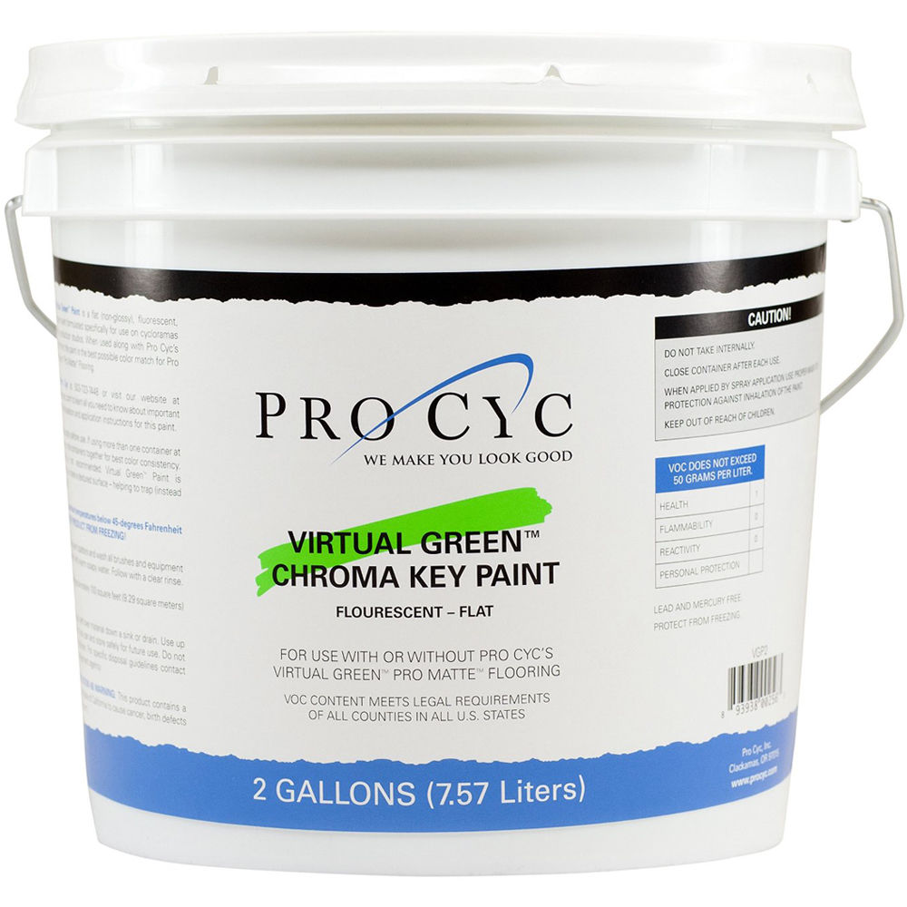 Pintura Croma Pro Cyc Virtual Green 2 Galones
