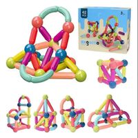 Bloques Magneticos Didacticos de 42 Piezas
