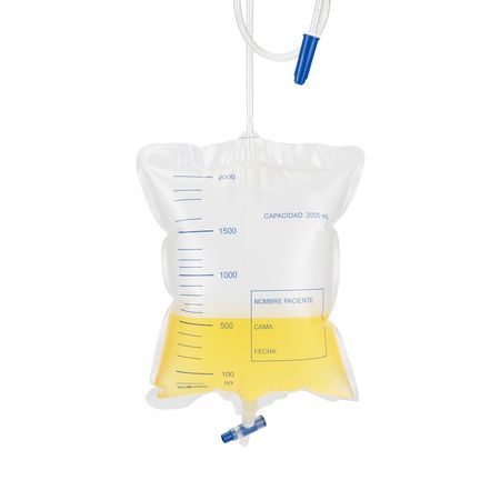 Colector de Orina para Adulto de 2000 ML BOLSA 1 UND