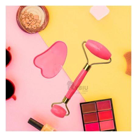 Masajeador de Cara para Verano en Rosado Y+Regalo Stickers BE32665013