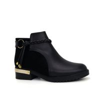 Botin Mujer Vaquerita 2086L-50 Casual Color Negro