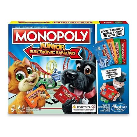 Juego De Mesa Monopoly Hasbro Mario Junior Electronico Plazavea Supermercado