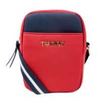 Crossbody Reporter Tommy hilfiger - Rojo