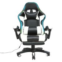 Silla Gamer RGB Ergonómica Negro MC411