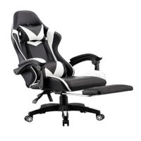 Silla Gamer Ergonómica Reclinable Negro MC408