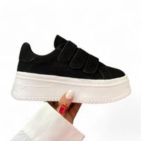 Zapatilla Mujer Casual 3 Pegas 2086L-50 Color Negro