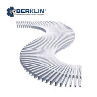 Canaleta para borde de piscina Berklin 15 cm x 1 metro