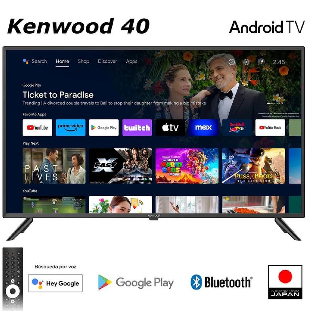 Televisor Kenwood Led 40 FHD Android TV LTK-K40B34A