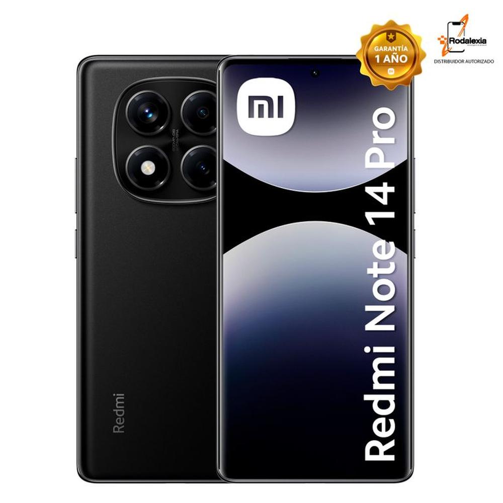 XIAOMI REDMI NOTE 14 PRO 4G 8+256GB COLOR NEGRO MEDIANOCHE