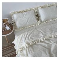 Funda plumón booms 100 % algodón bramante 2 plazas ivory 200 hilos Lima Tienda