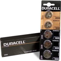 Pila Boton DURACELL Cr2032 Litio. Blister de 05 pilas.