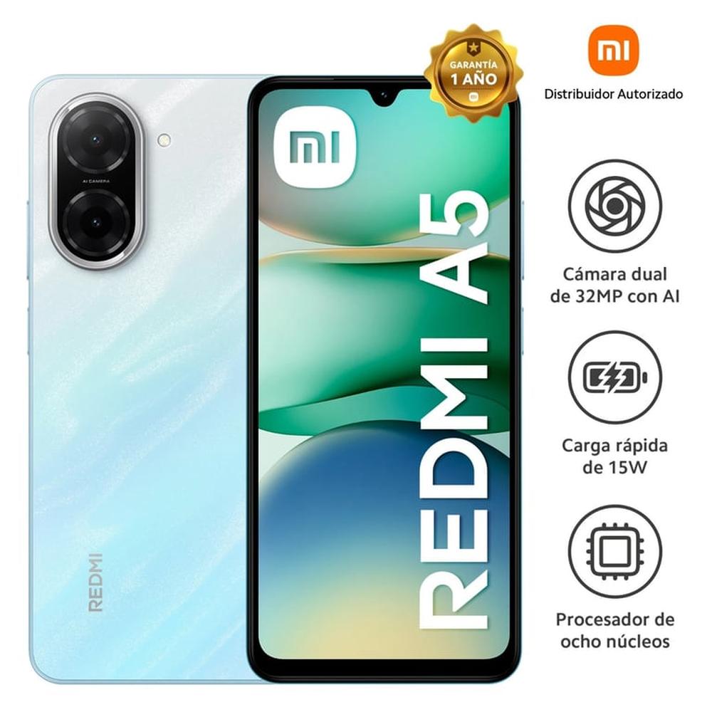 CELULAR XIAOMI REDMI A5 4GB RAM 128GBROM COLOR AZUL OCEANO