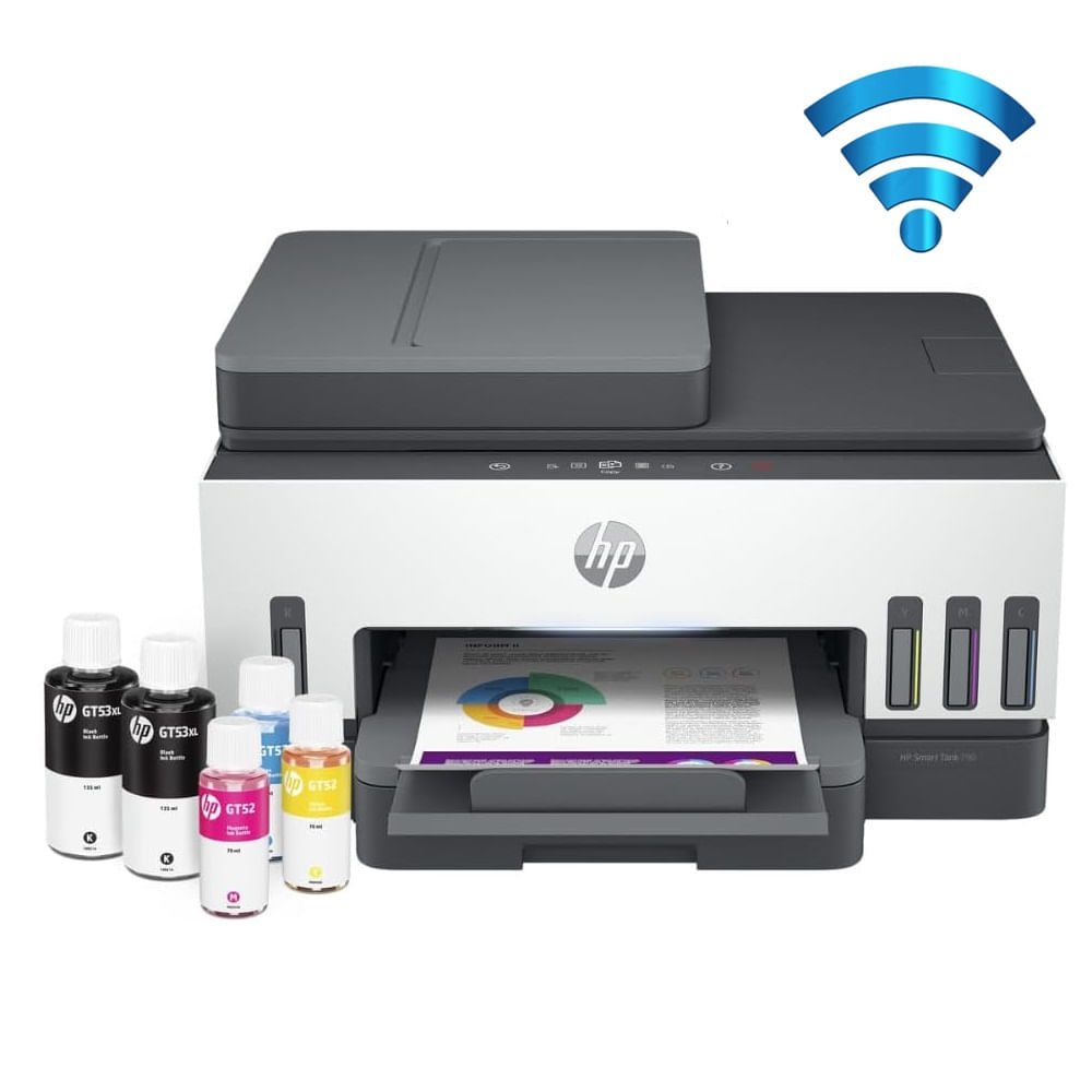 Impresora HP SMART TANK 790 Multifuncional Wifi Ethernet 4WF66A