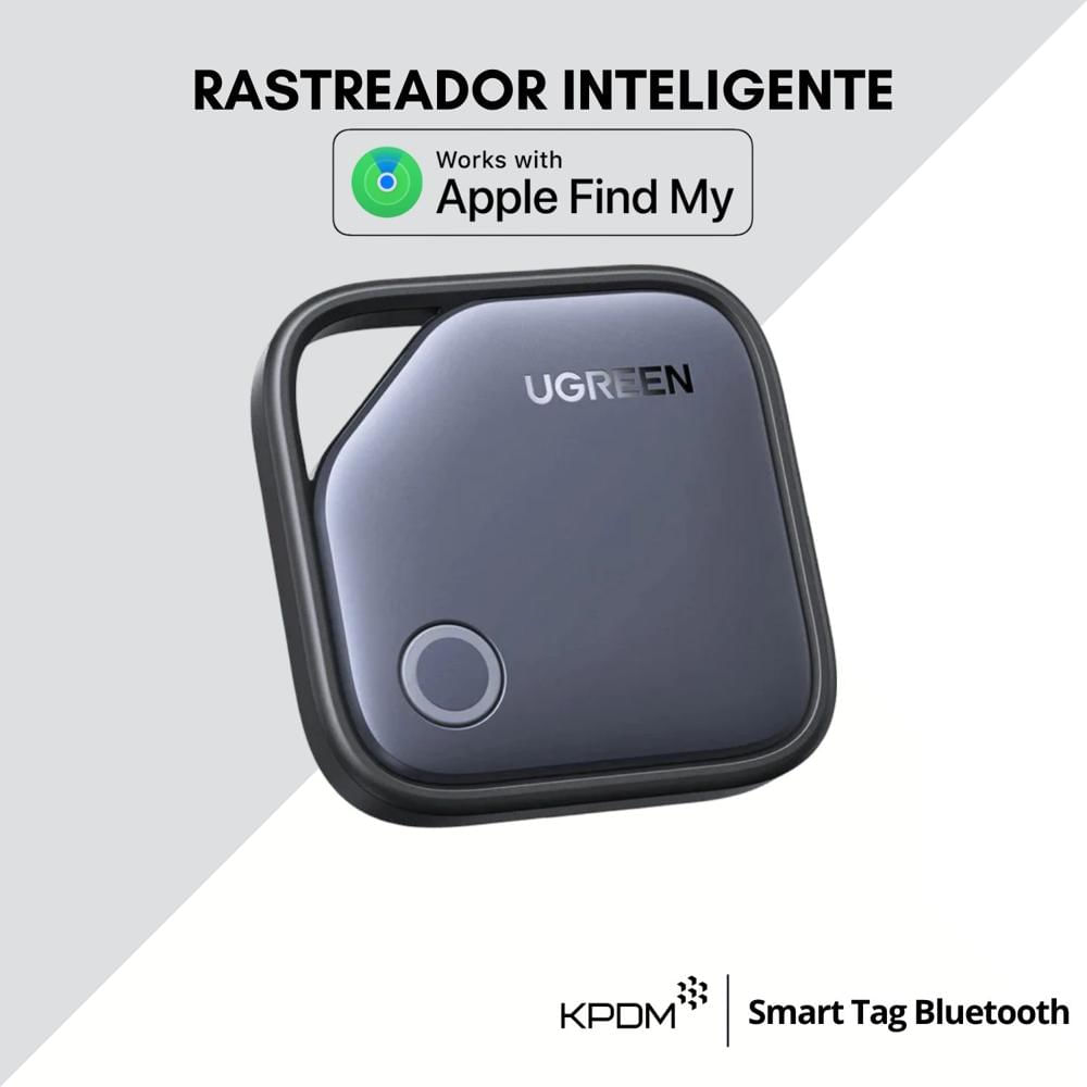 RASTREADOR LOCALIZADOR INTELIGENTE SMART TAG APPLE FIND MY COLOR NEGRO