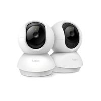 Kit de 2 Camaras de seguridad Wifi Tapo C210 2K 3MP Vision Nocturna Giro 360 hogar interior