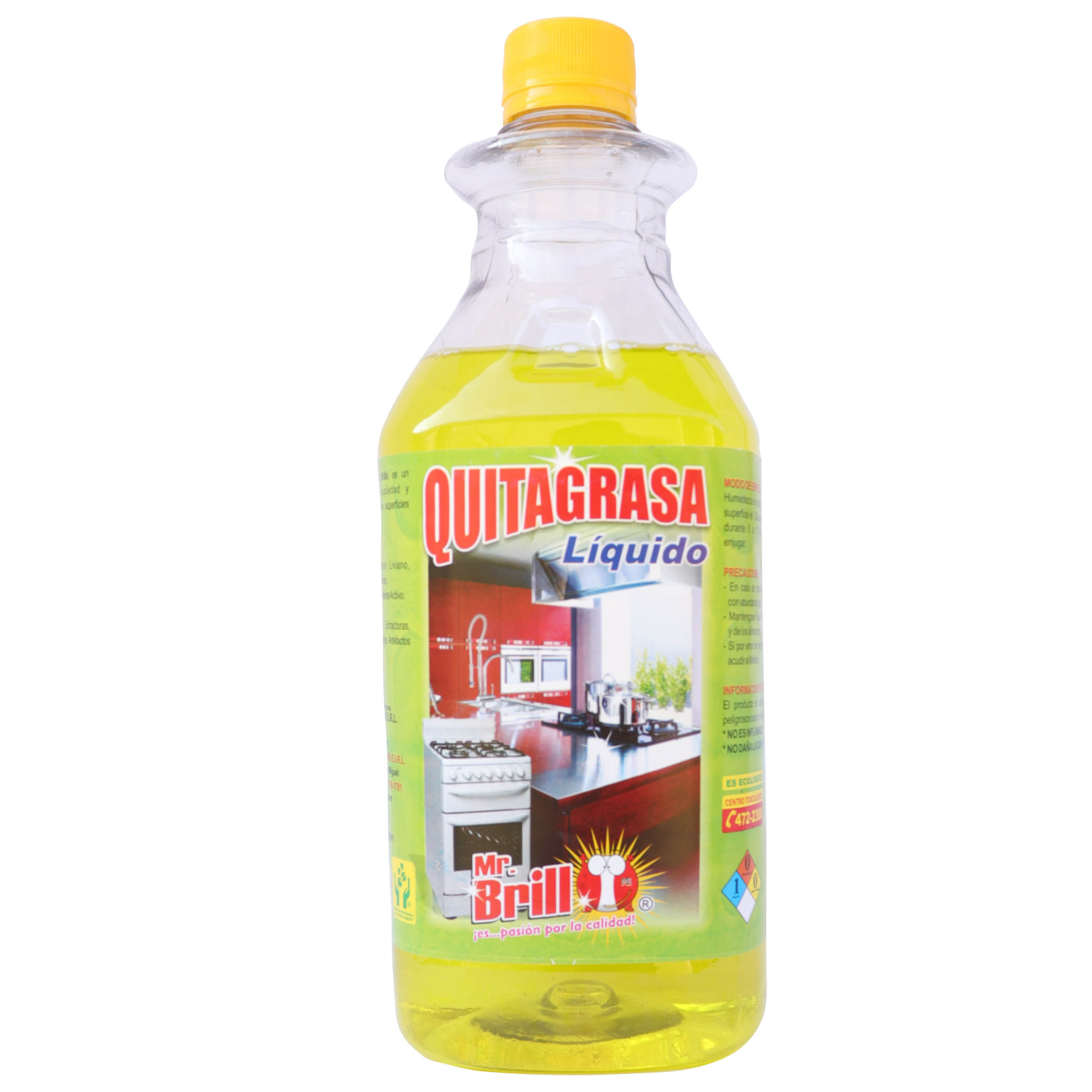 Quitagrasa Mr. Brillo 1 litro