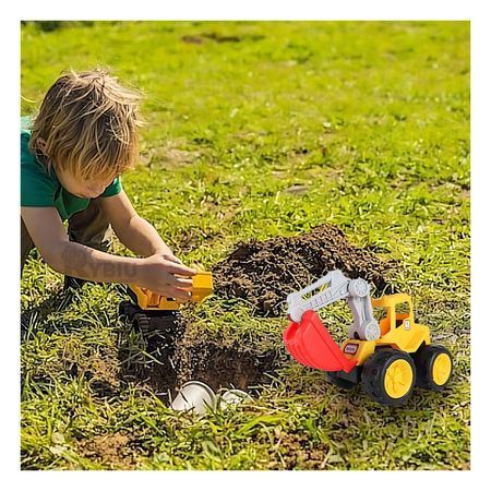 Juguete Carro Constructor en Amarillo Y+Papel de Regalo