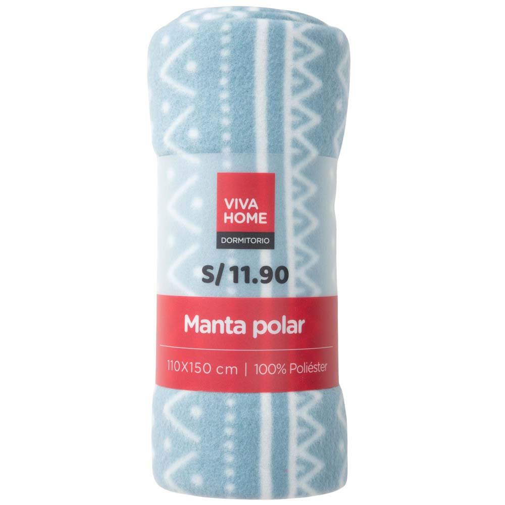 Manta Polar VIVA HOME Borde Pdq (Modelos Aleatorios)