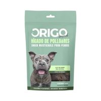Alimento para Perro ORIGO Snack Sabor Hígado Pollo y Res Pouch 100g