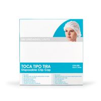 Tocas Descartables Blancas CAJA 100 UND.