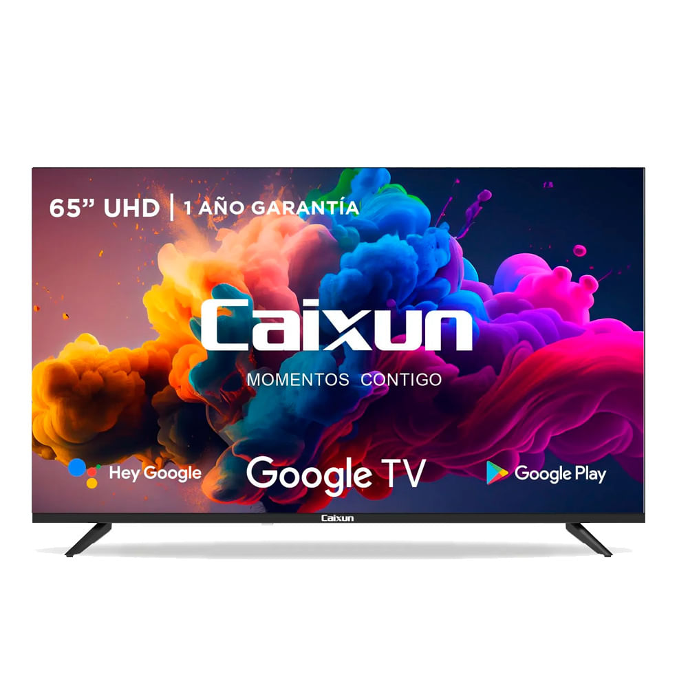 TV LED Smart UHD, 65"" Caixun, Google TV C65V1UG, ISDT-B