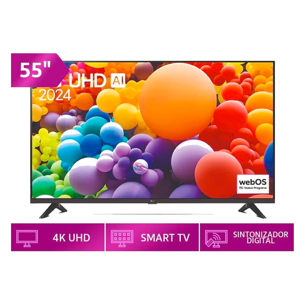 Televisor LG 55"" Smart Uhd 4K 55UT7300PSA AiThinq
