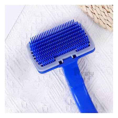 Cepillo Desenredante para Mascota en Tono Azul Y+Agendita