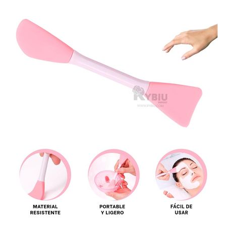 Brocha para Facial en Color Rosado Y+Post-it Adhesivos