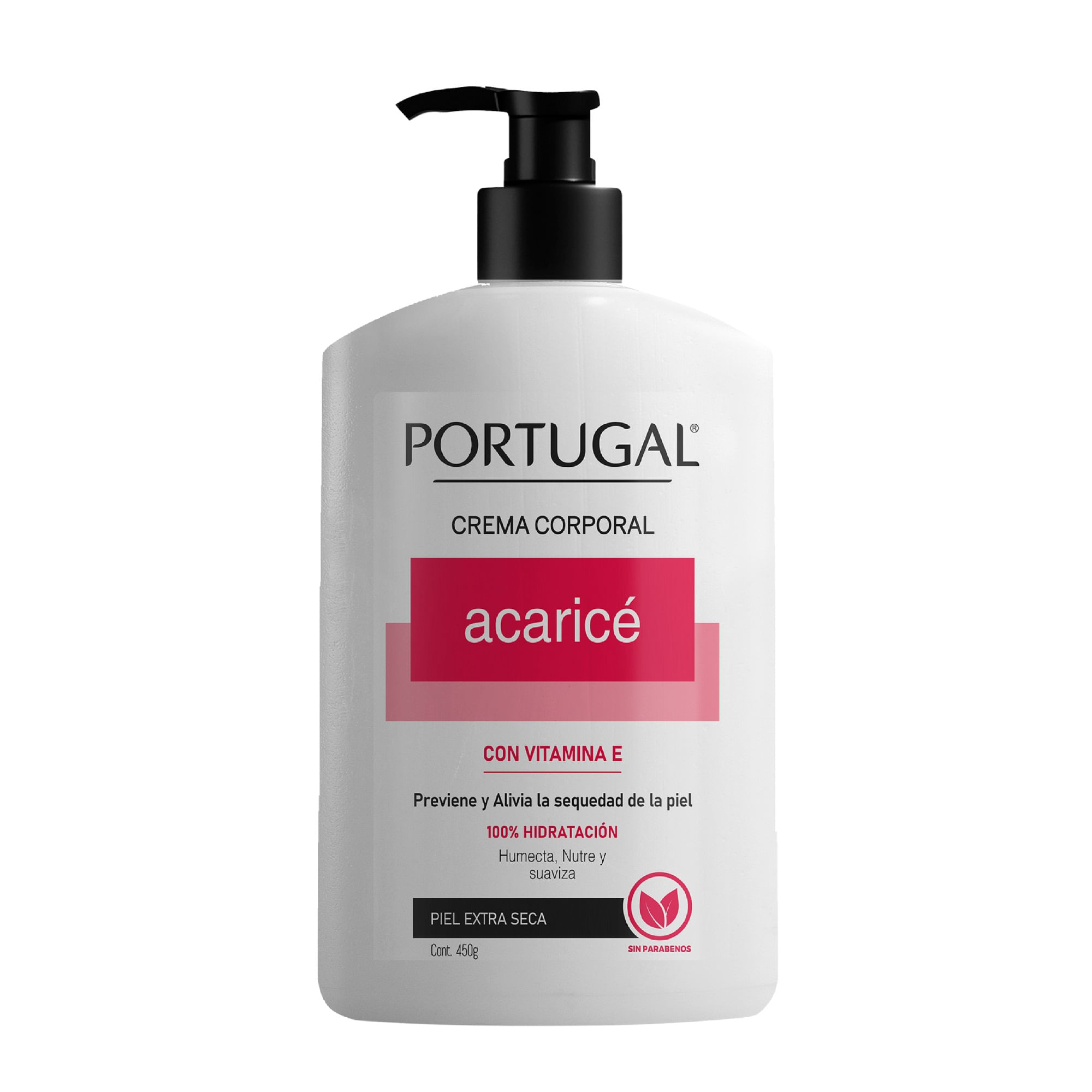 Crema Corporal PORTUGAL Acaricie Frasco 450g