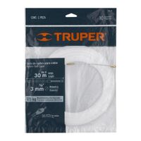 Guia Pasa Cable de Nylon 30 metros Truper 17758