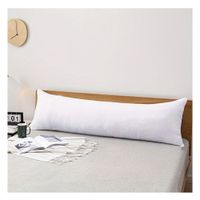 Cojín rectangular blanco 30 x 100 cm Lima Tienda