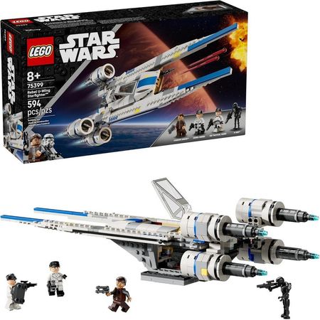 LEGO Star Wars Rebel U-Wing Starfighter con Cassian Andor y K-2SO