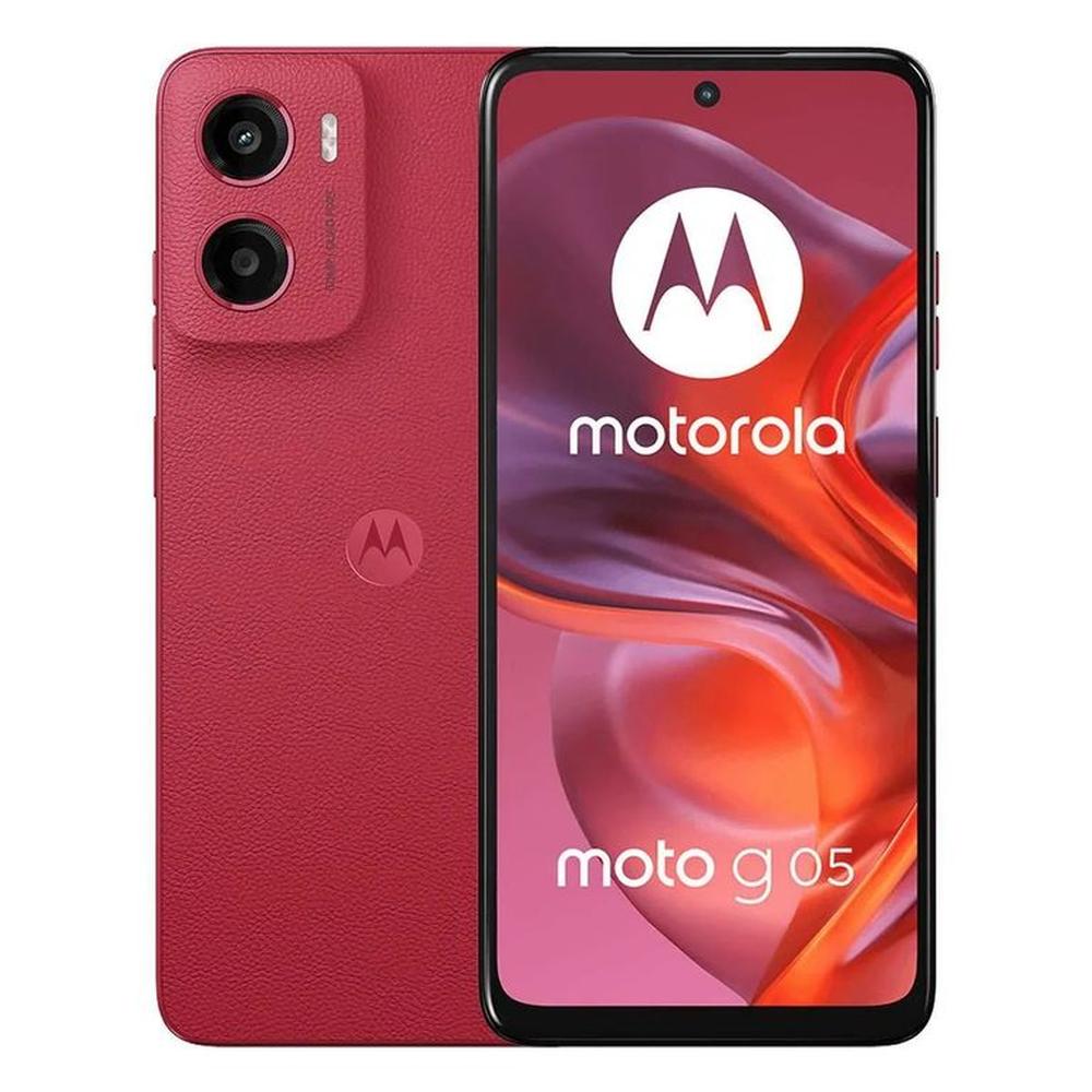 MOTOROLA G05 4GB RAM 64GB ROM COLOR ROJO