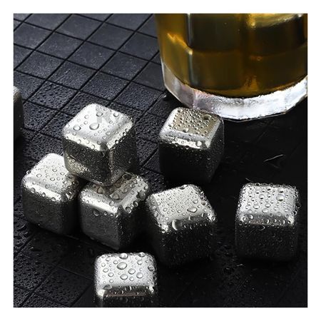 Set para Bar de Agua Solida Plateado Y+Papel de Regalo