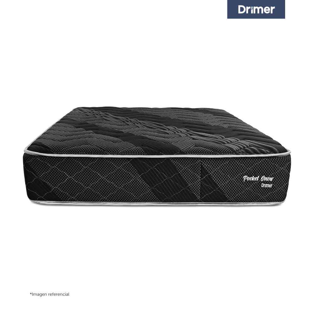 Colchón DRIMER Pocket Snow Black Queen