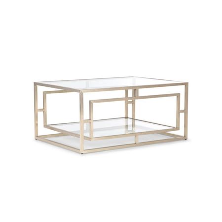 Mesa De Centro Marzio 90X66 Oro