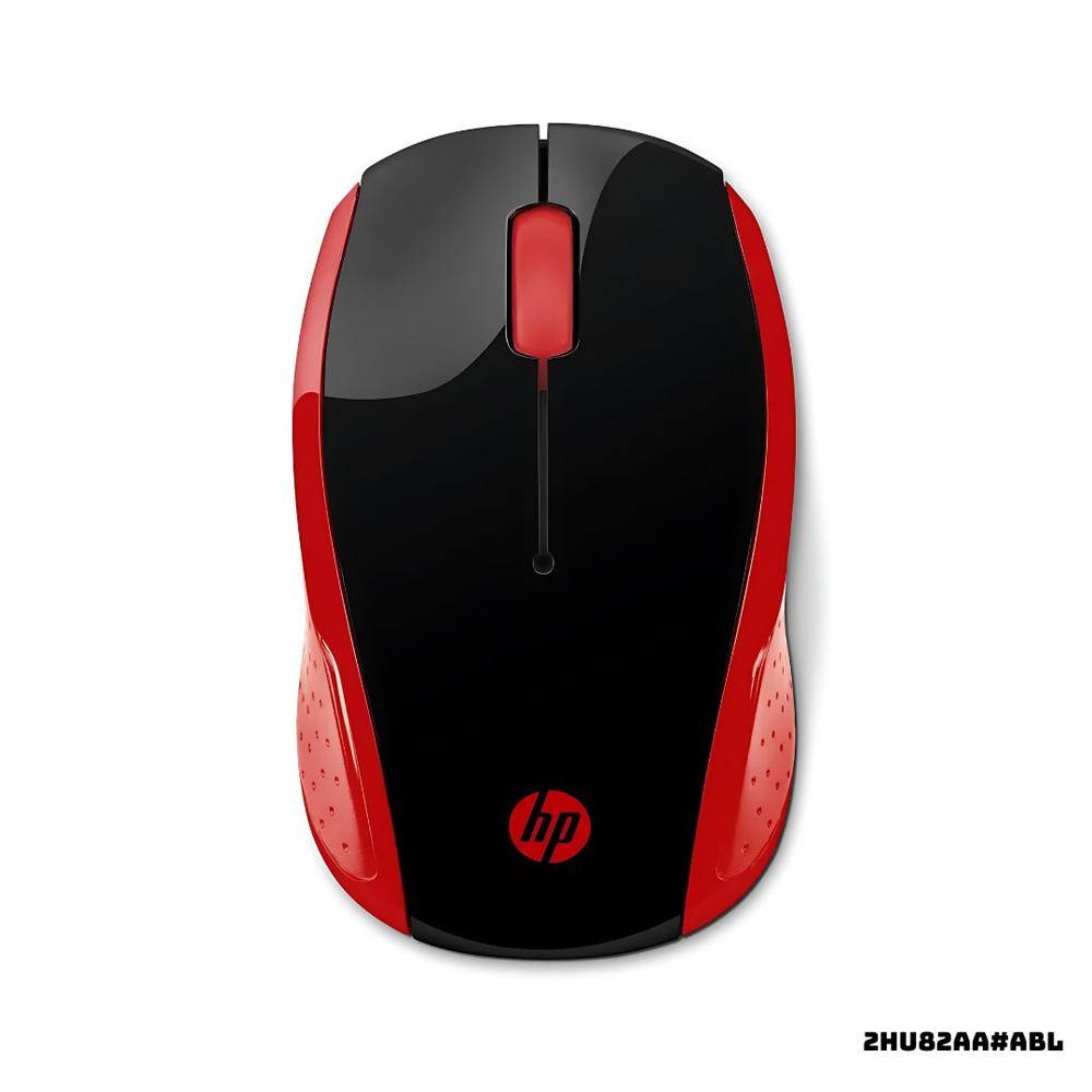 MOUSE INALAMBRICO 200 HP 2HU82AA ROJO