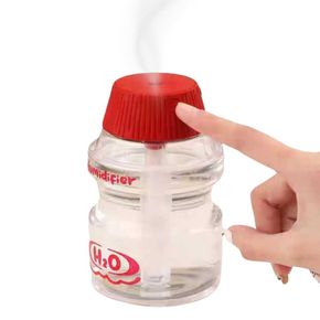 humidificador de aire modelo botella transparente