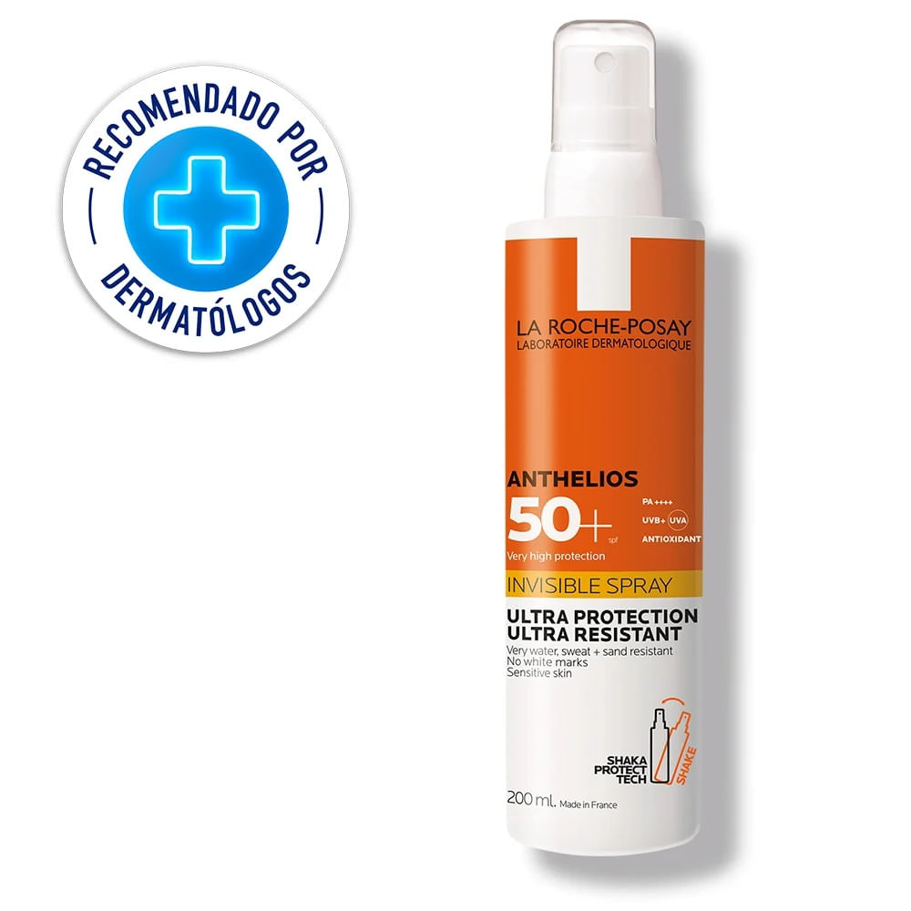 Tratamiento Facial La Roche Posay Anthelios Shaka Spray Spf 50 200 Ml