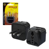 Adaptador Enchufe Multiple Redondo 3 En Linea - Op603 l Opalux