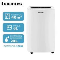 Deshumedecedor Taurus DH202 Max 20 L 350W