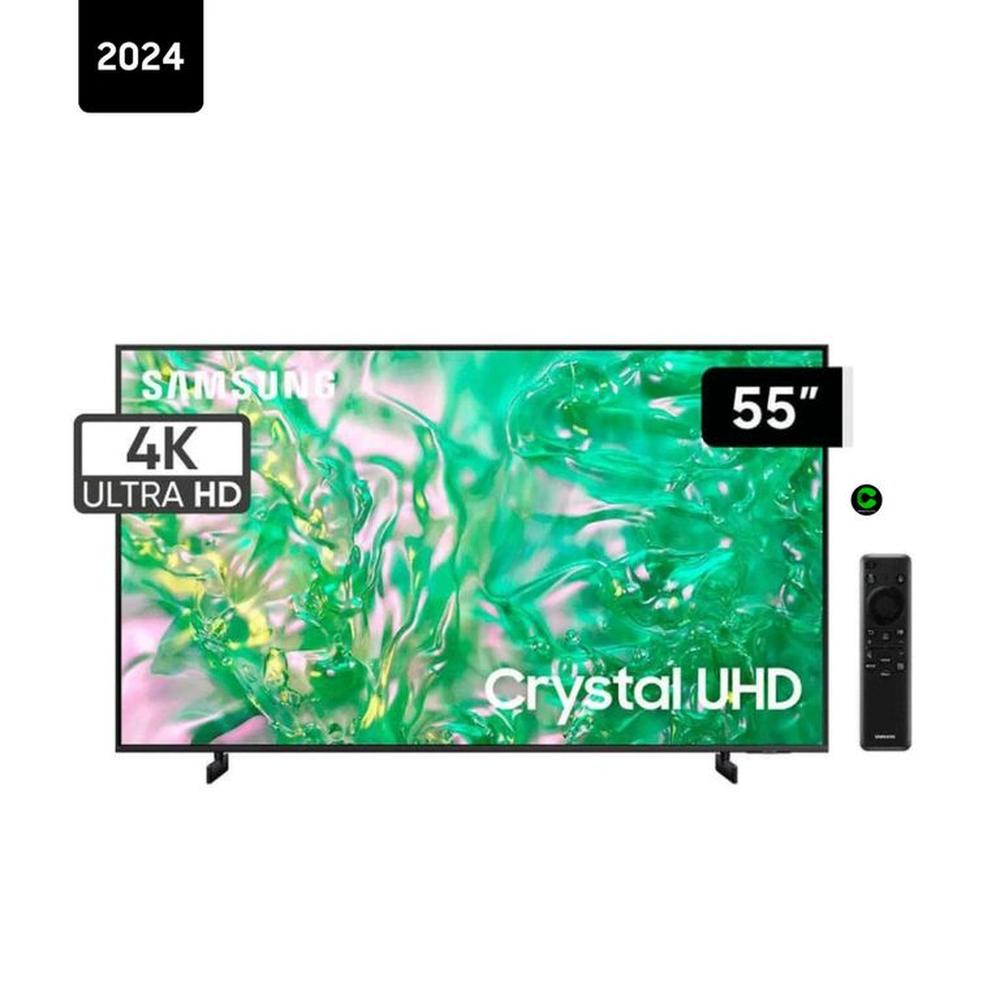 Televisor SAMSUNG CRYSTAL 55 UHD 4K SMART TV UN55DU8000GXPE