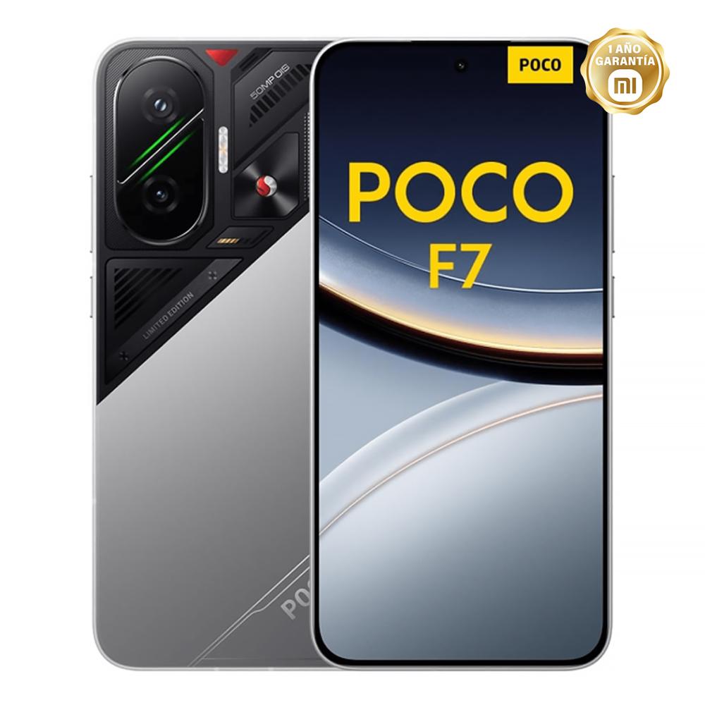 Celular Xiaomi POCO F7 12GB+512GB Silver - EU