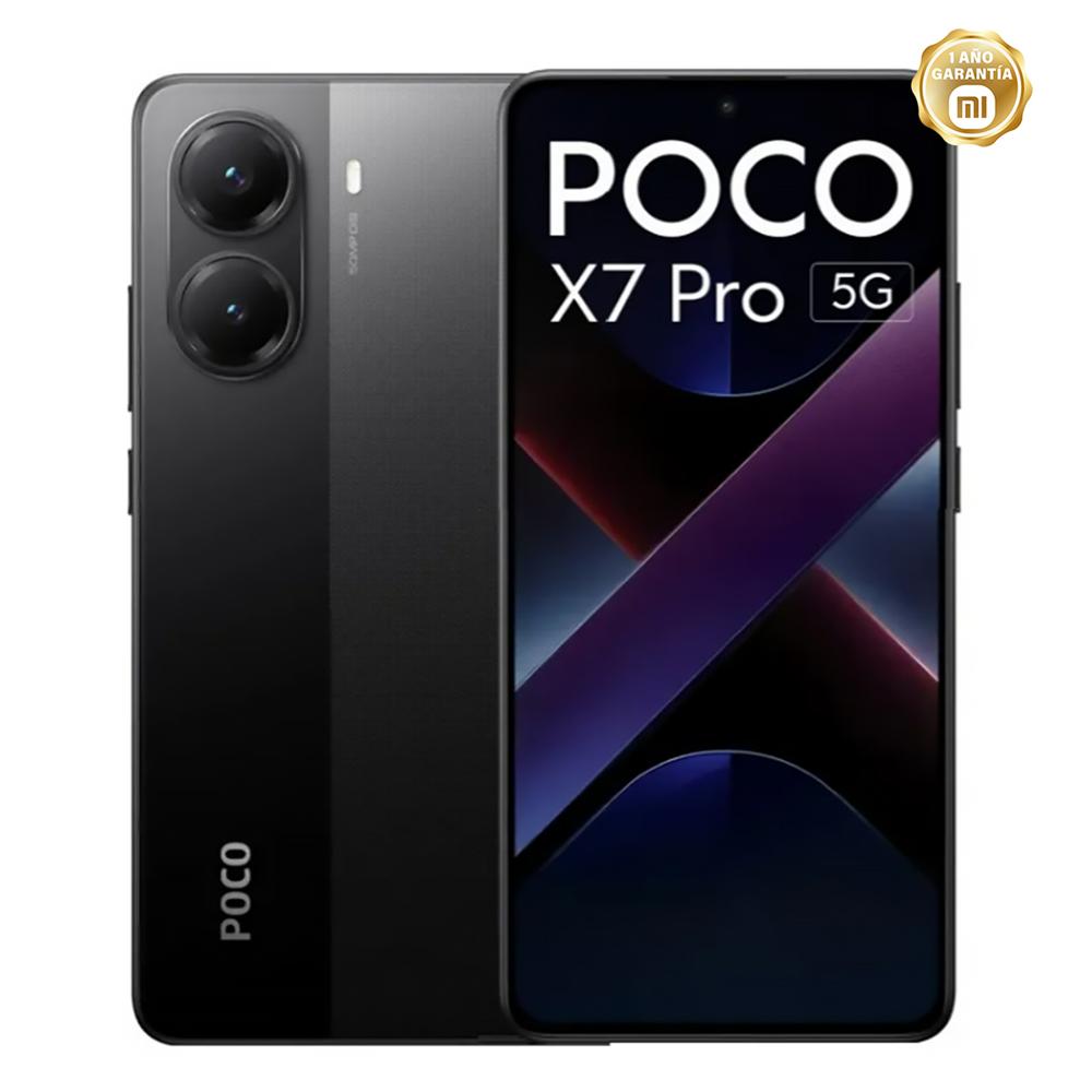 Celular Xiaomi POCO X7 PRO 5G 12GB+512GB Black - EU